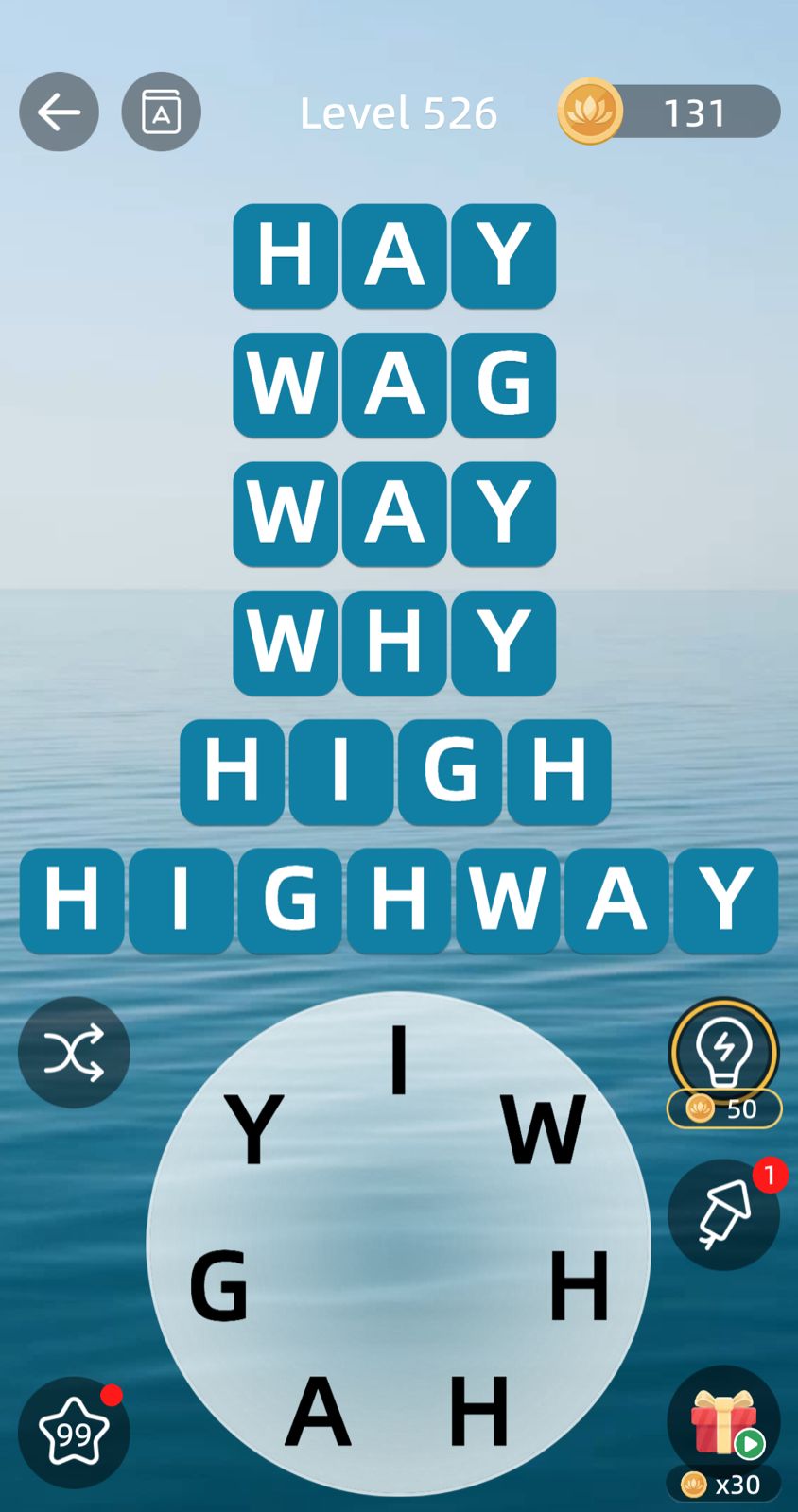 Zen Word Level 526 Answers