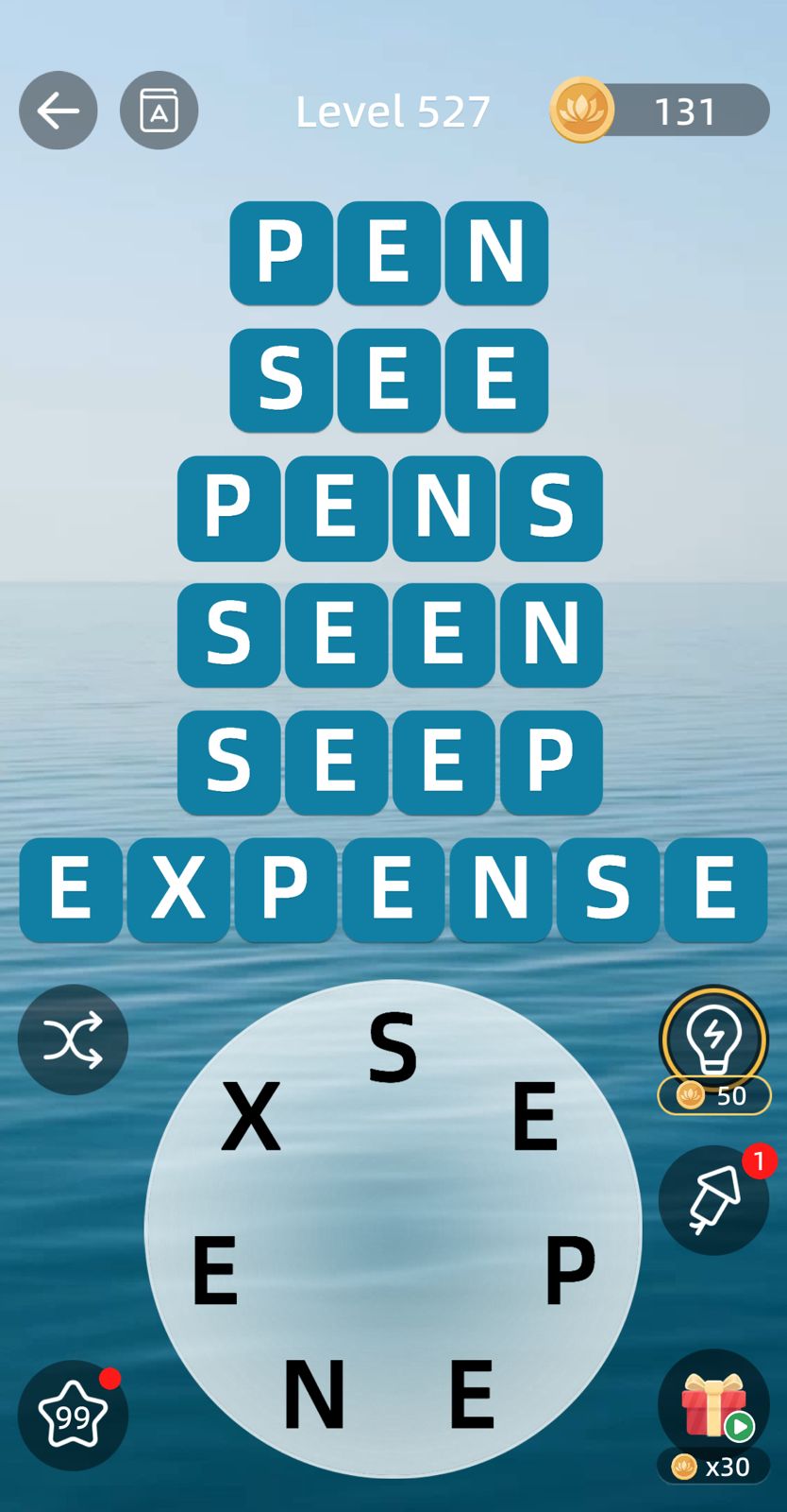Zen Word Level 527 Answers
