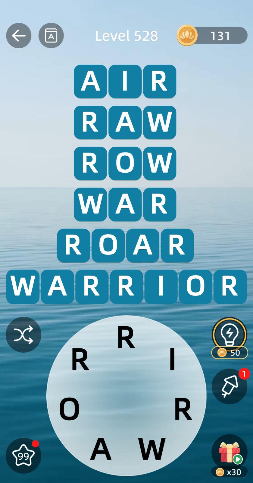 Zen Word Level 528 Answers