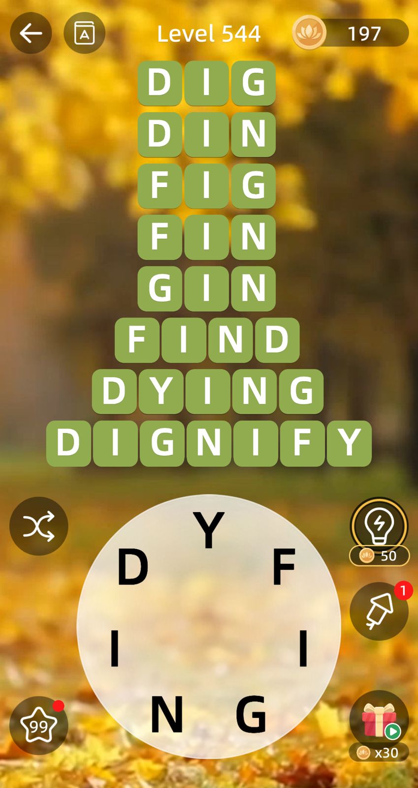 Zen Word Level 544