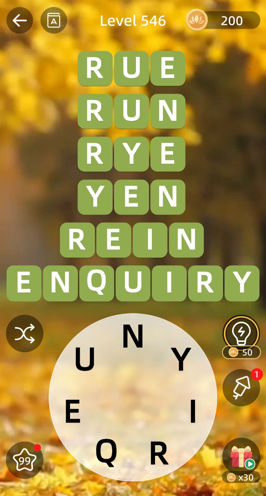 Zen Word Level 546
