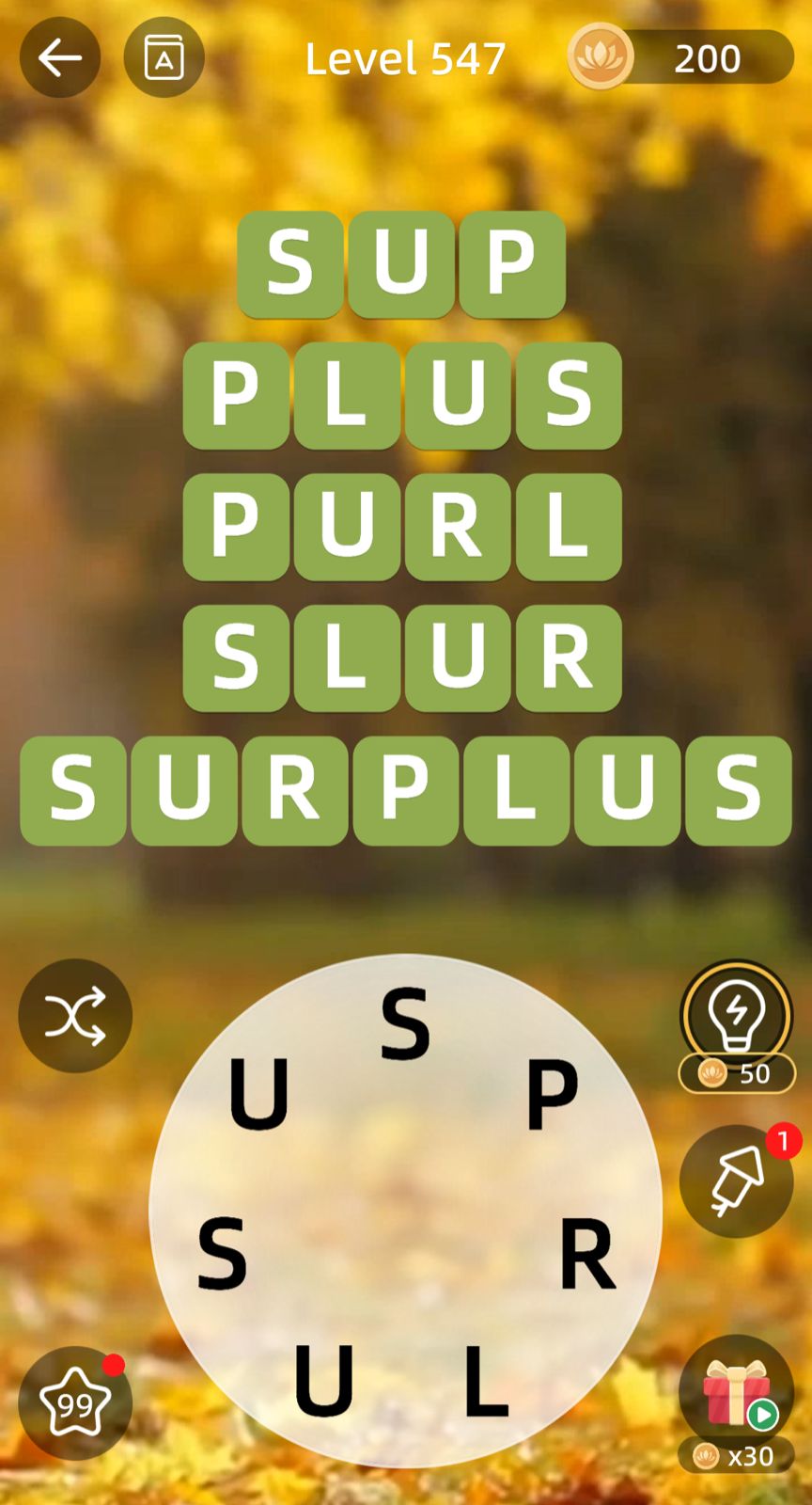 Zen Word Level 547