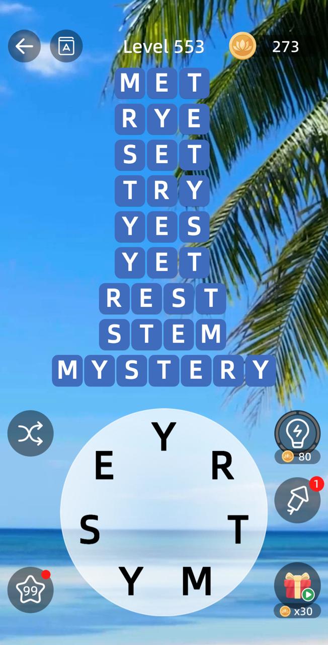 Zen Word Level 553