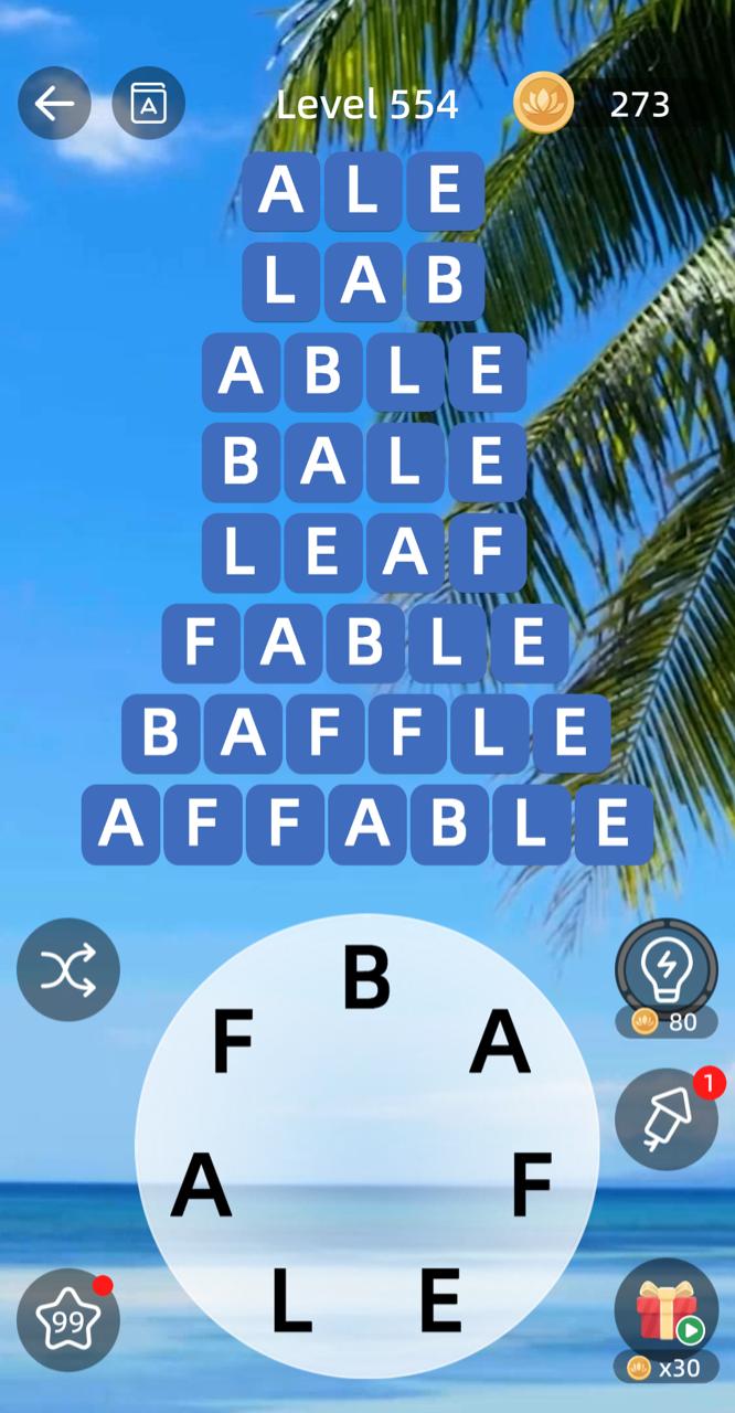 Zen Word Level 554