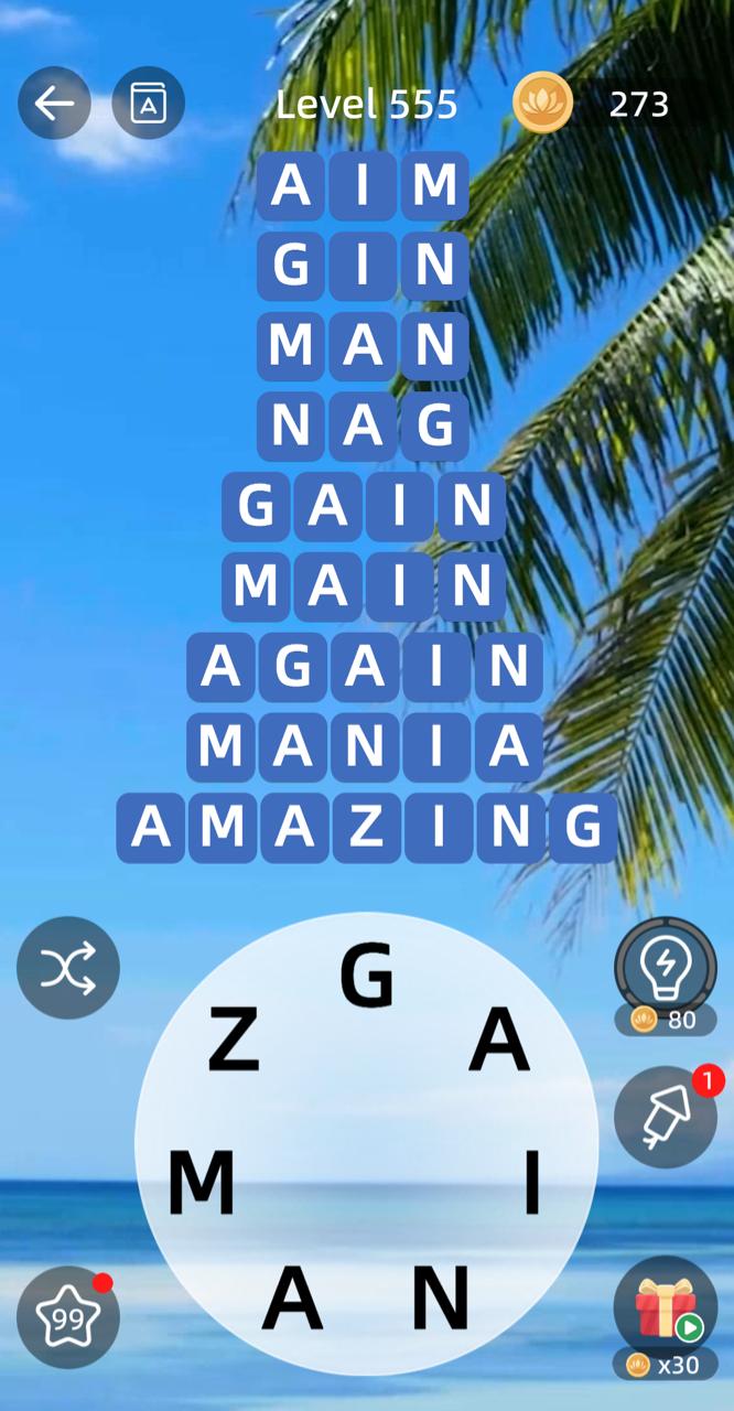 Zen Word Level 555