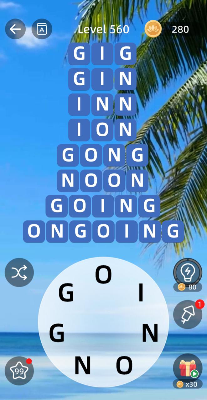 Zen Word Level 560