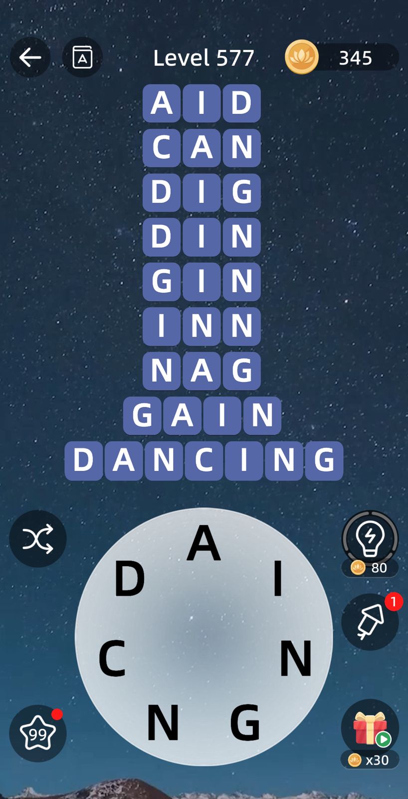 Zen Word Level 577