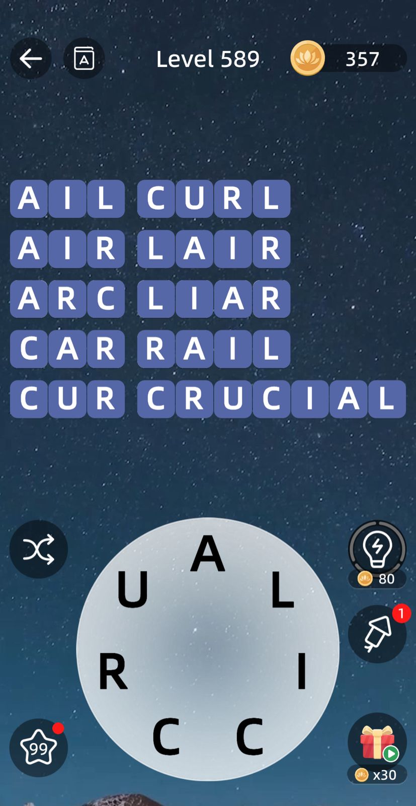 Zen Word Level 589