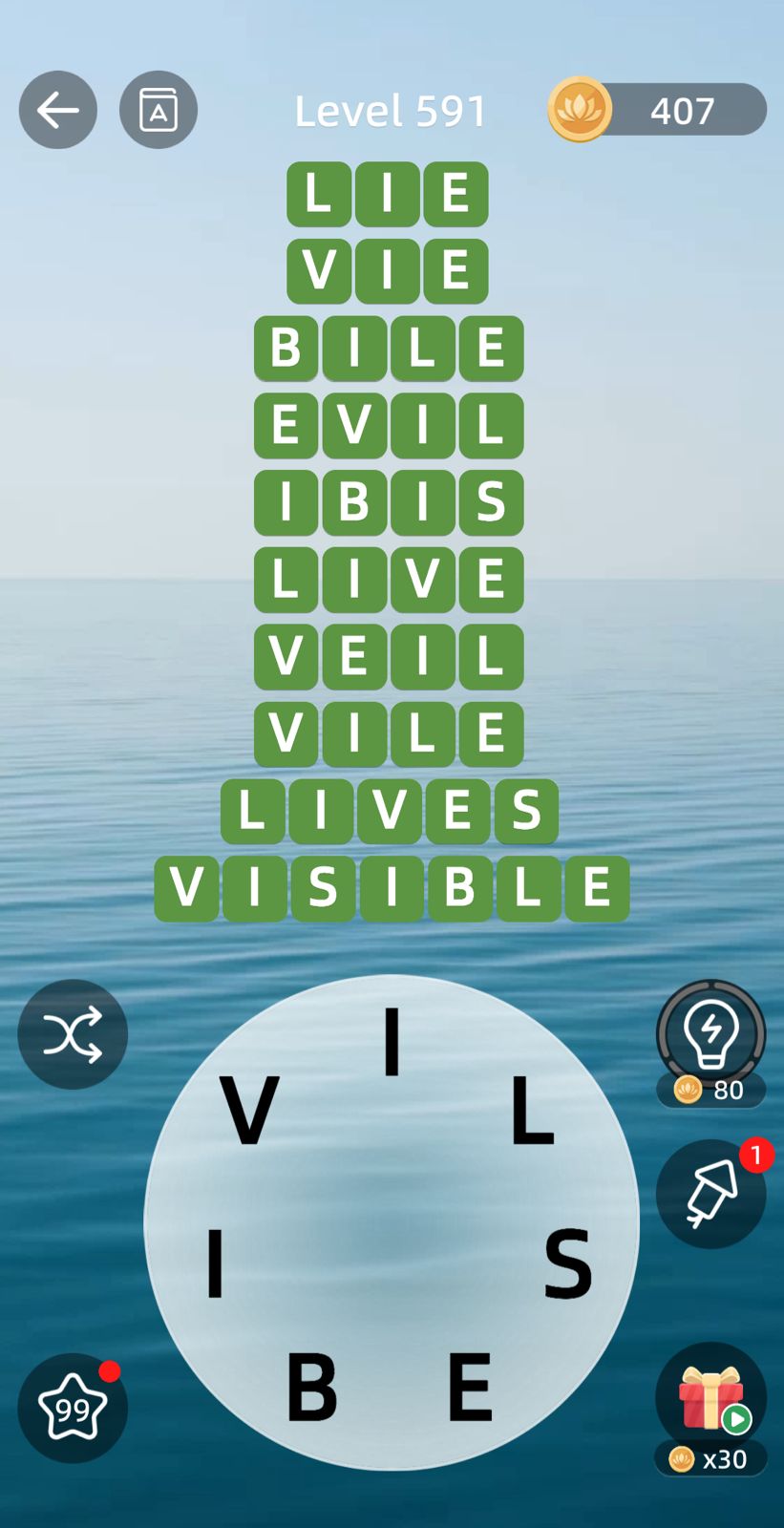 Zen Word Level 591