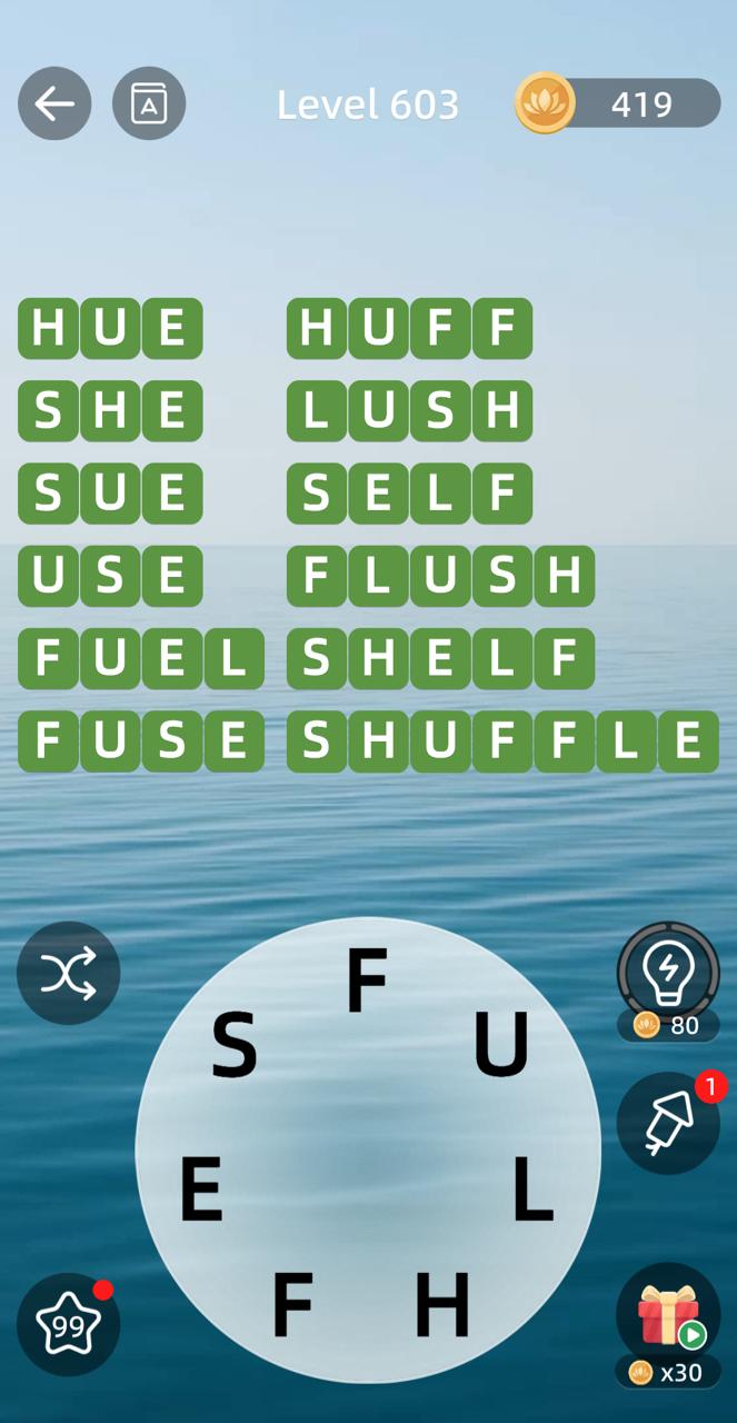 Zen Word Level 603