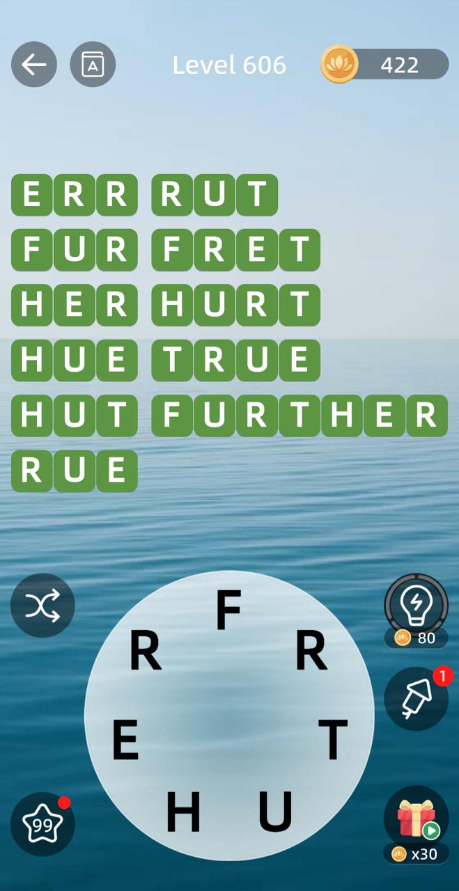 Zen Word Level 606