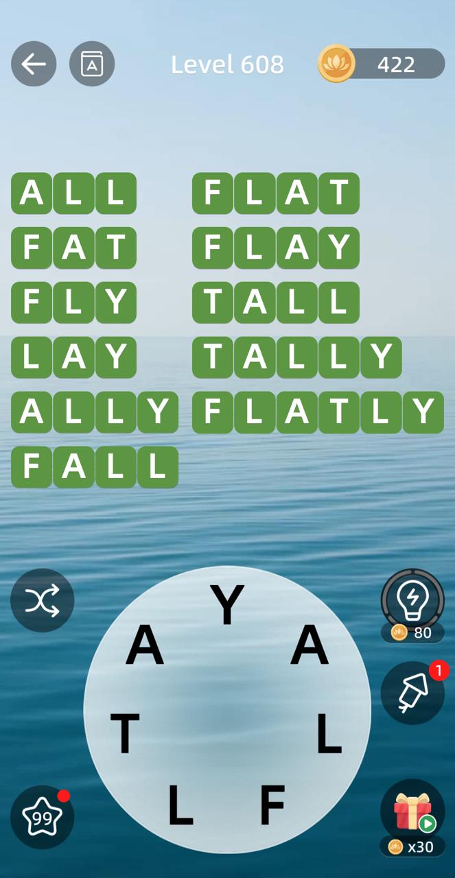 Zen Word Level 608