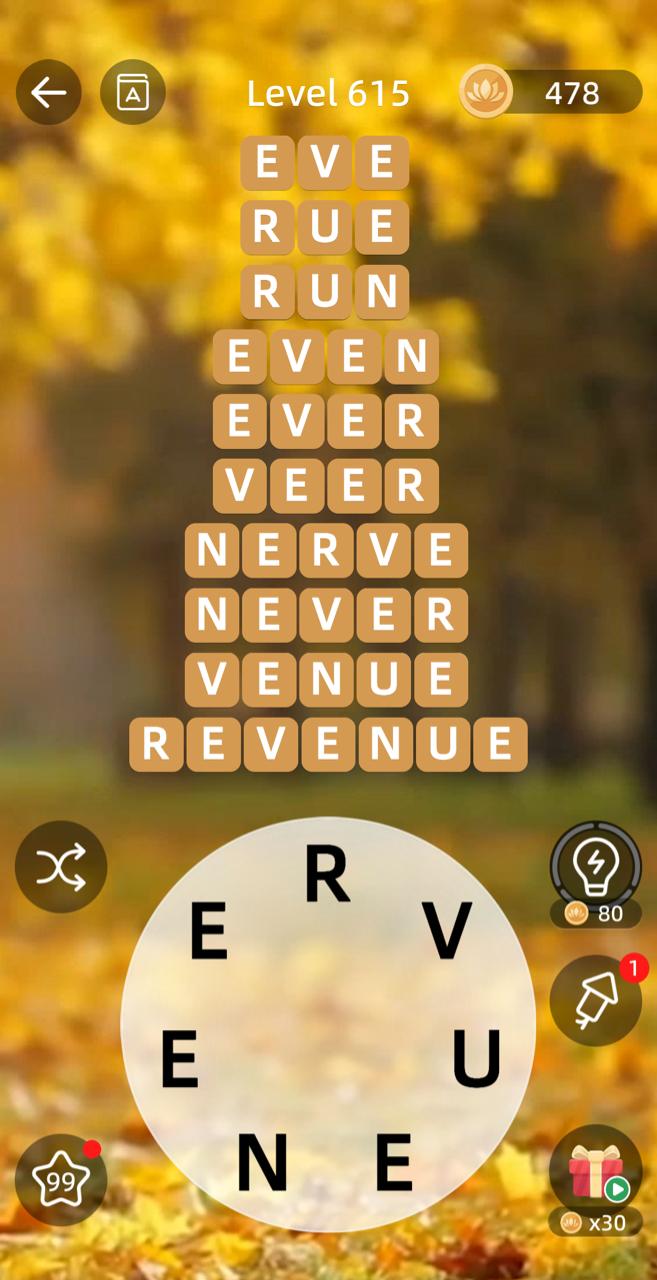 Zen Word Level 615