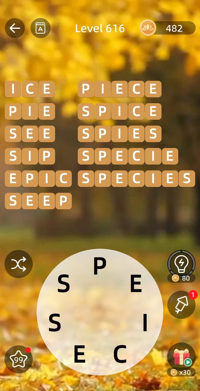 Zen Word Level 616