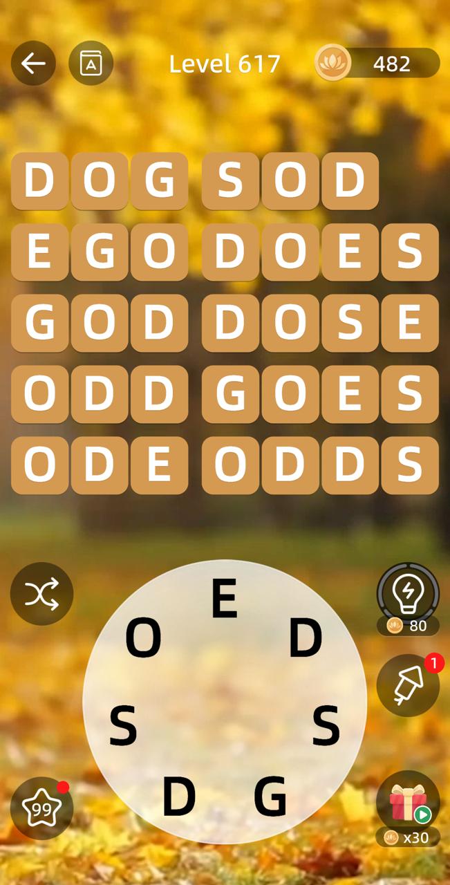 Zen Word Level 617