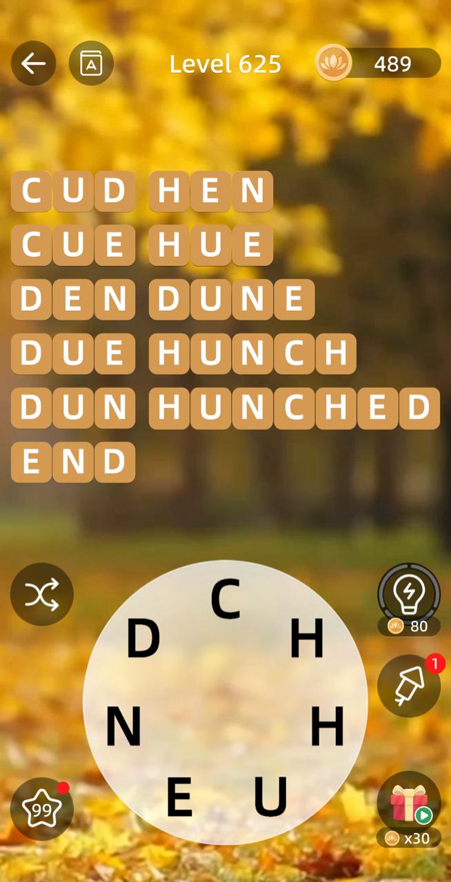 Zen Word Level 625