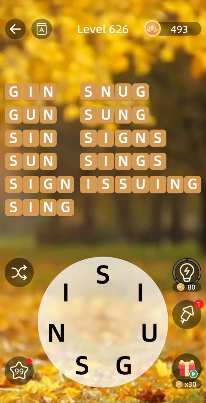 Zen Word Level 626