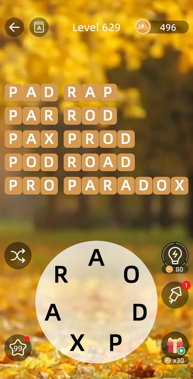 Zen Word Level 629