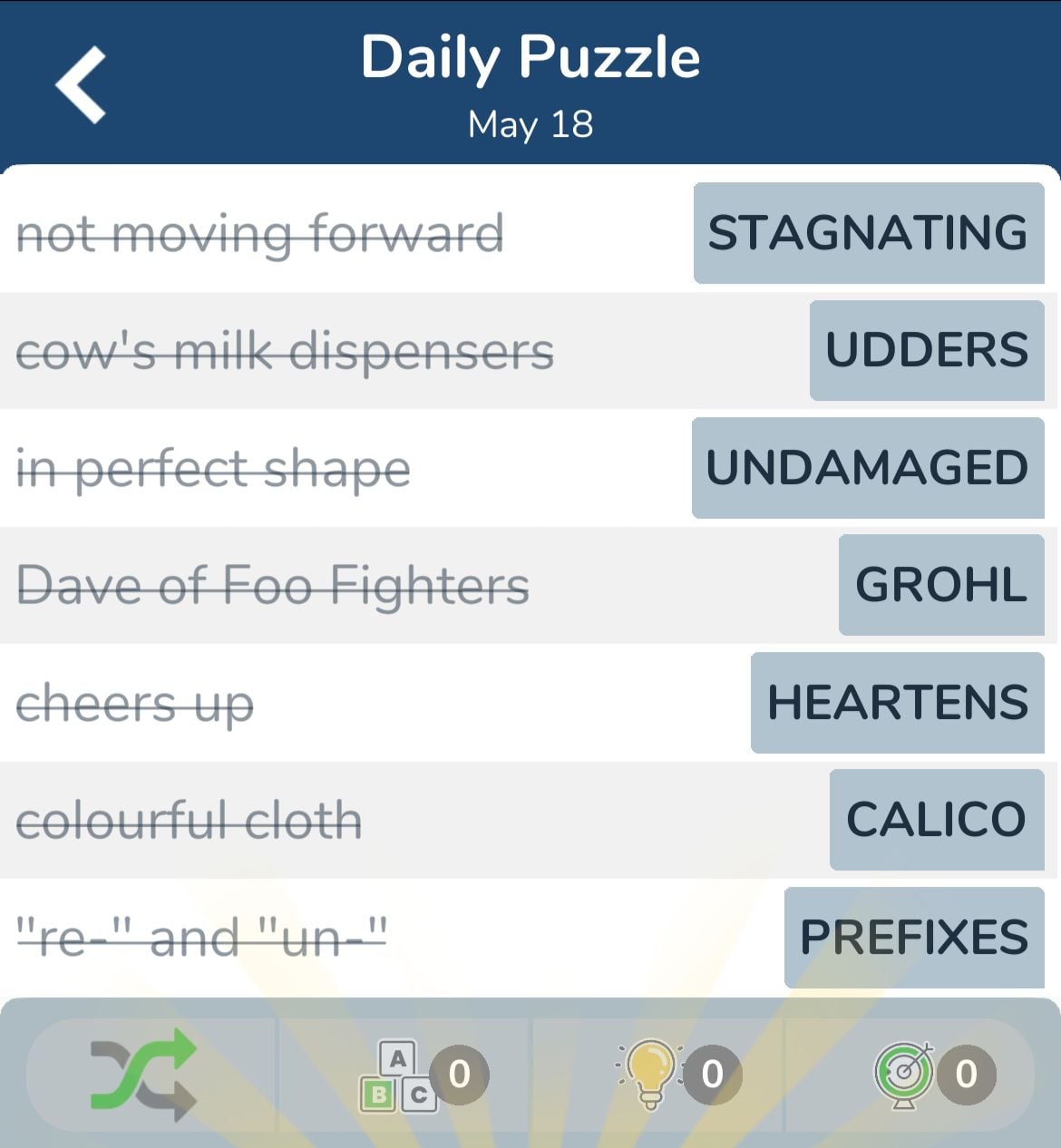 7 Little Words May 18 2024