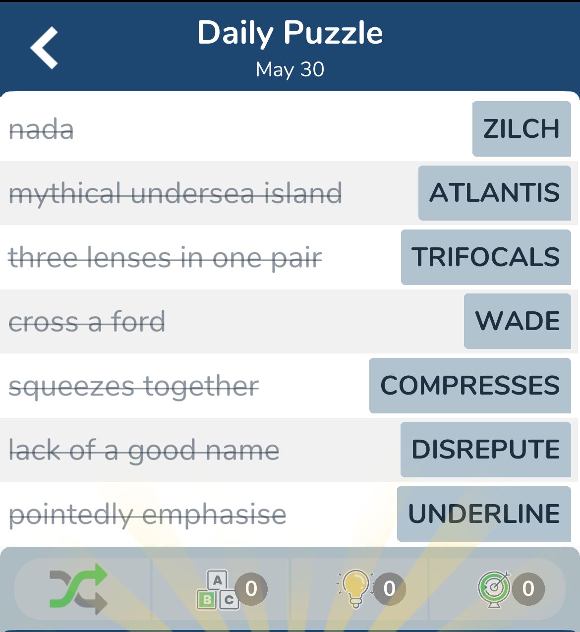 7 Little Words May 30 2024