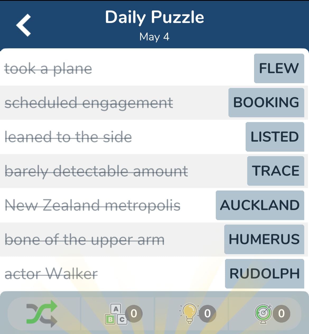 7 Little Words May 4 2024