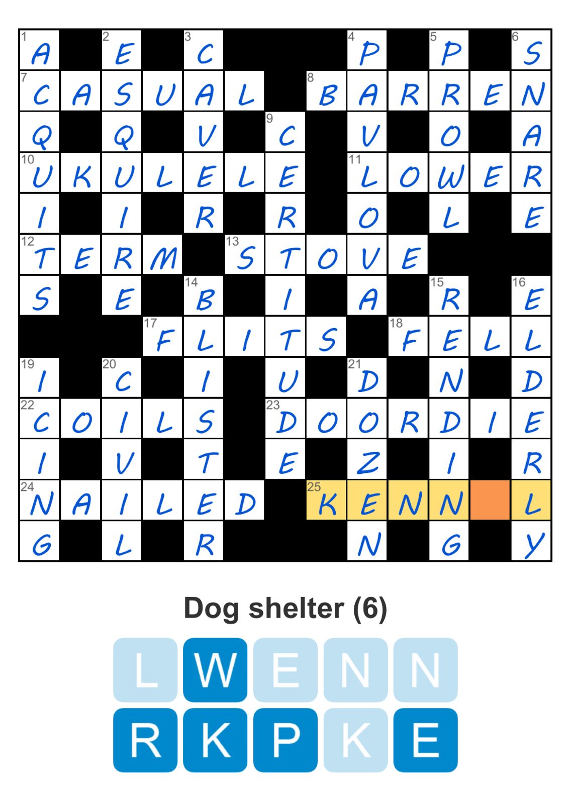 Puzzle Page Challenger May 24 2024