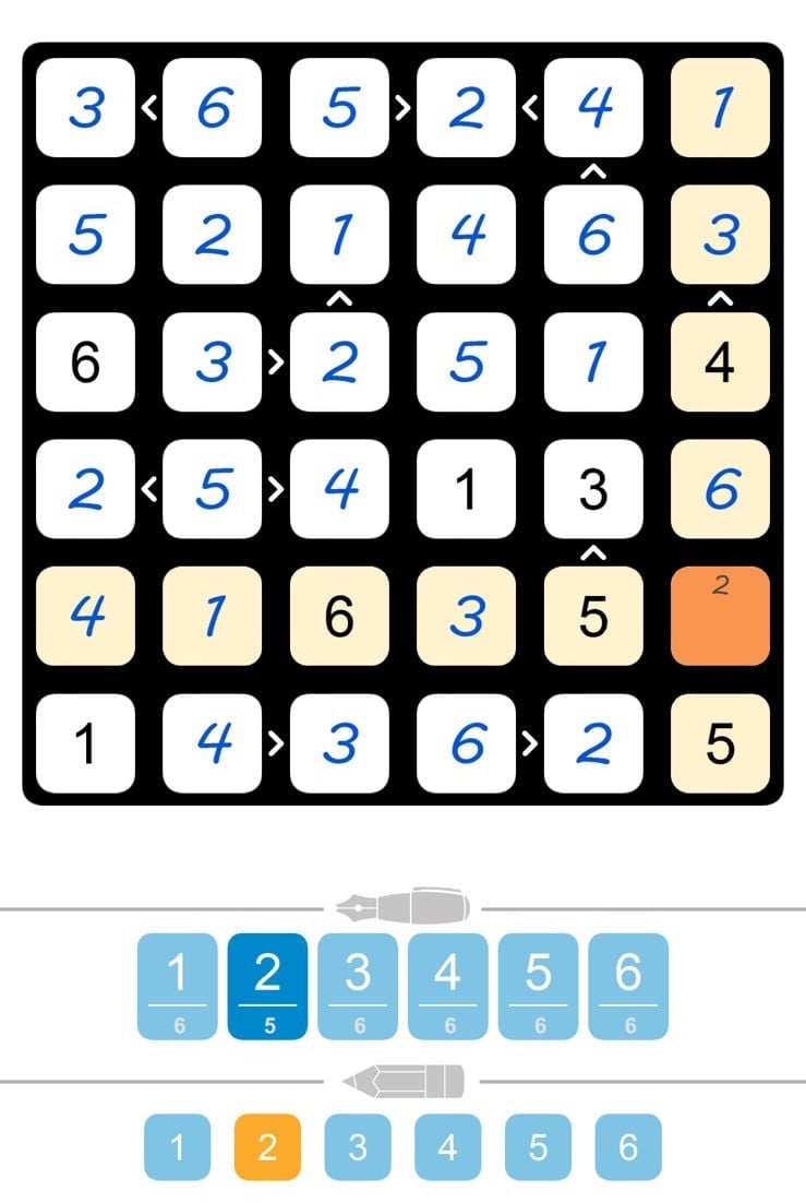 Puzzle Page Futoshiki May 4 2024