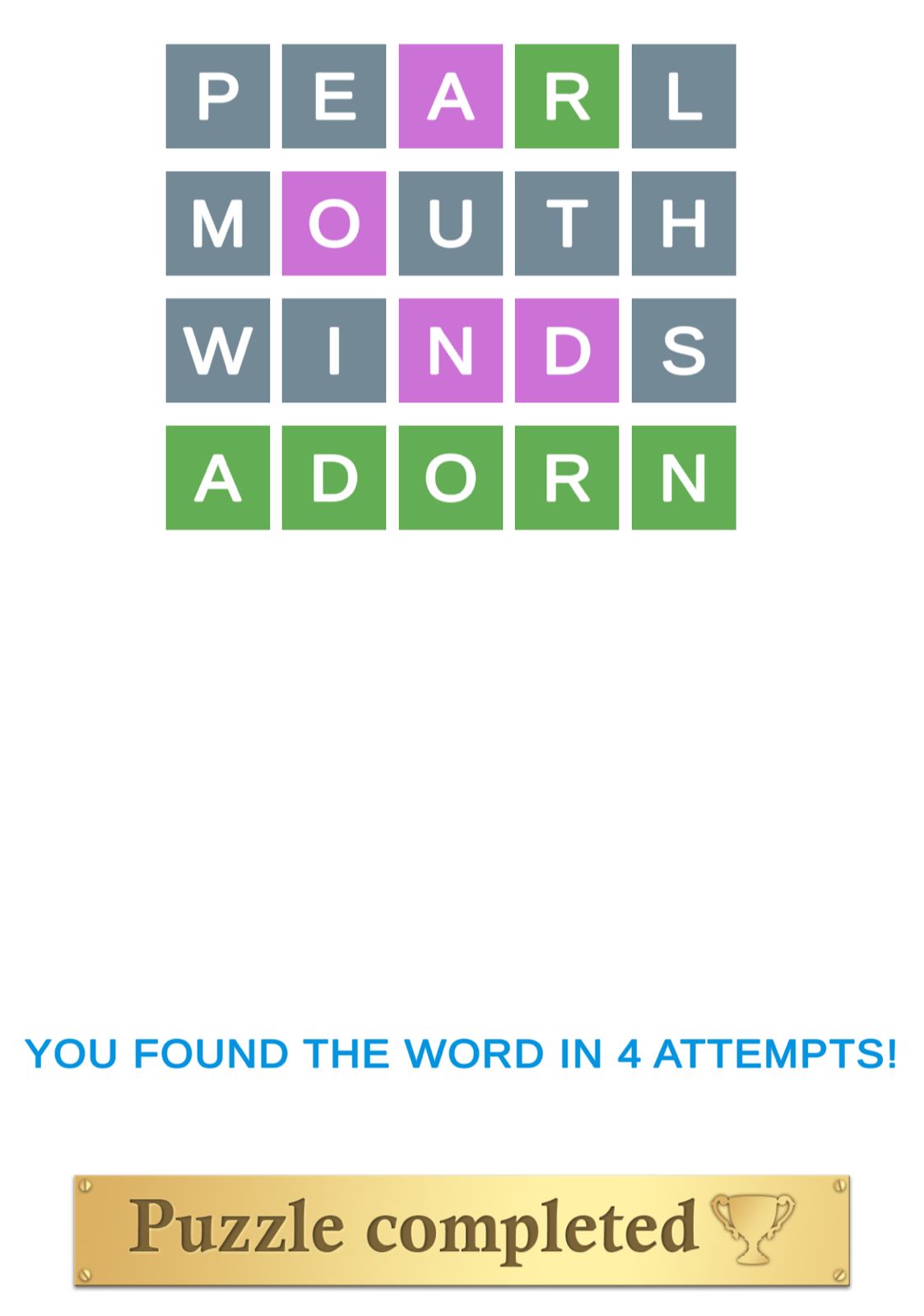 Puzzle Page Wordy June 1 2024