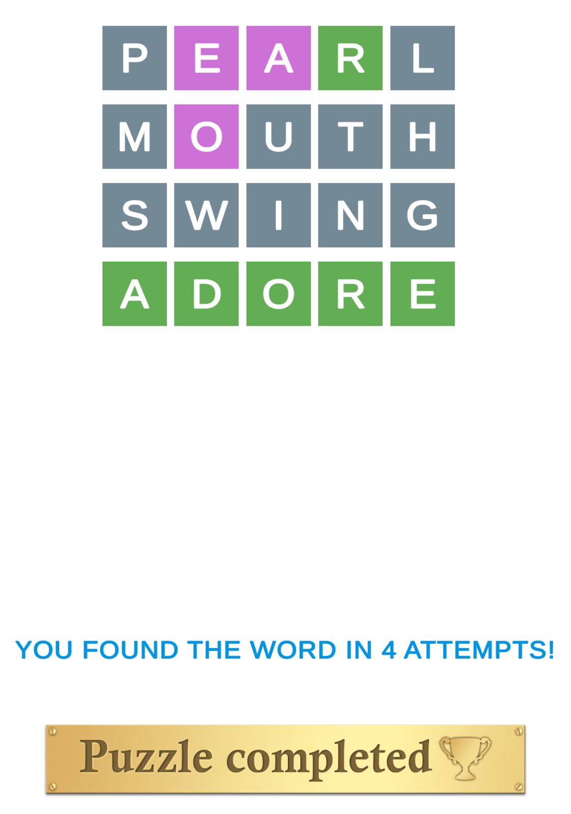 Puzzle Page Wordy May 15 2024
