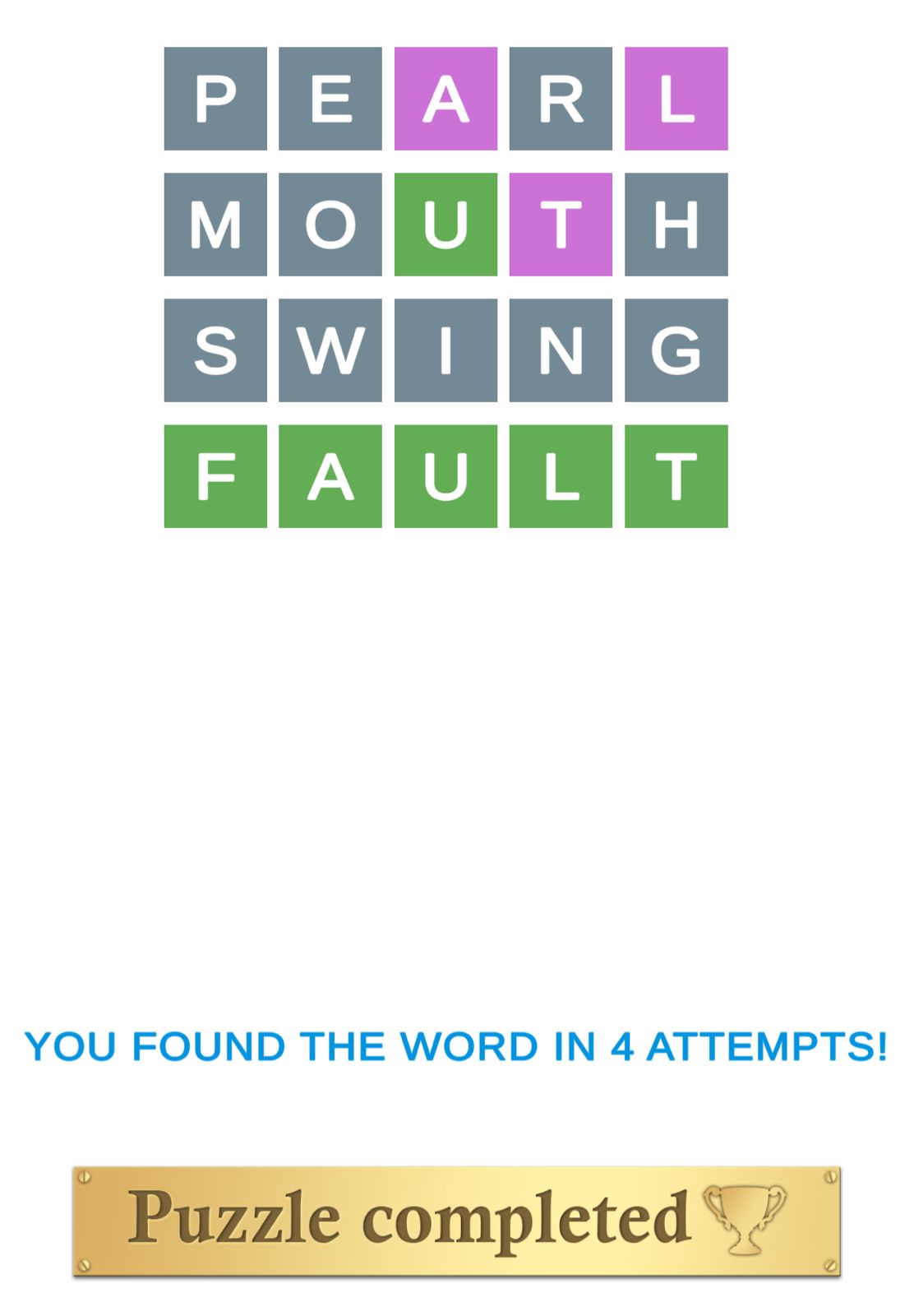 Puzzle Page Wordy May 23 2024