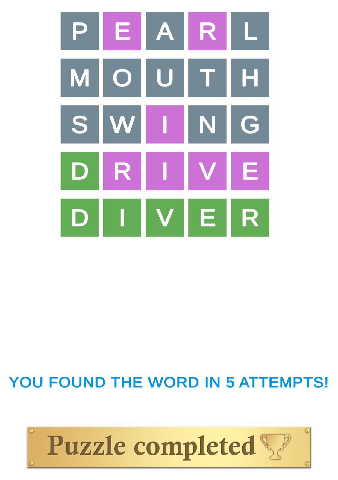 Puzzle Page Wordy May 27 2024
