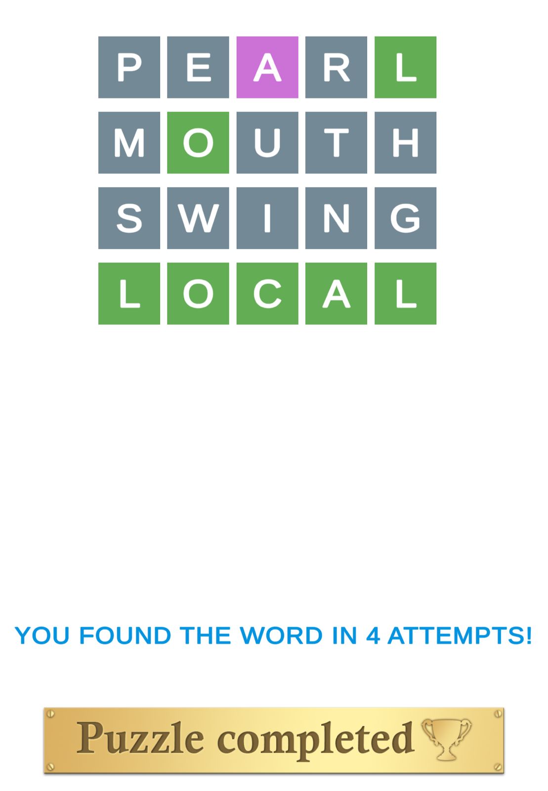 Puzzle Page Wordy May 28 2024