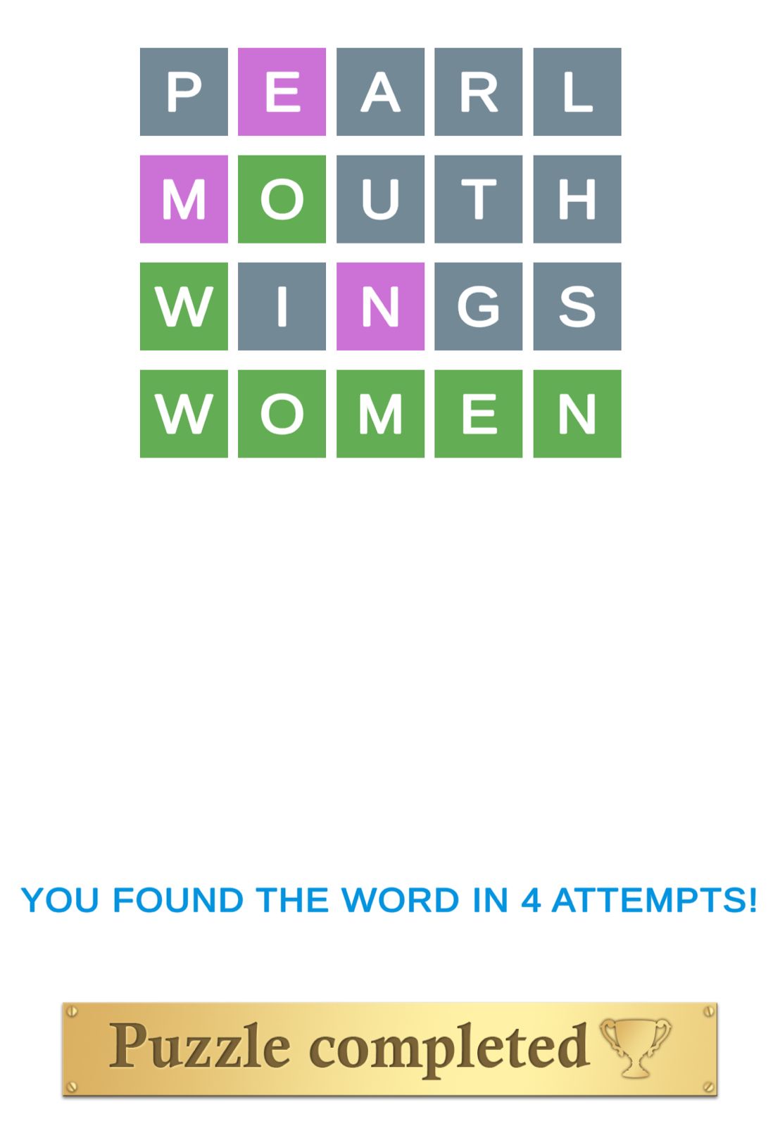 Puzzle Page Wordy May 9 2024