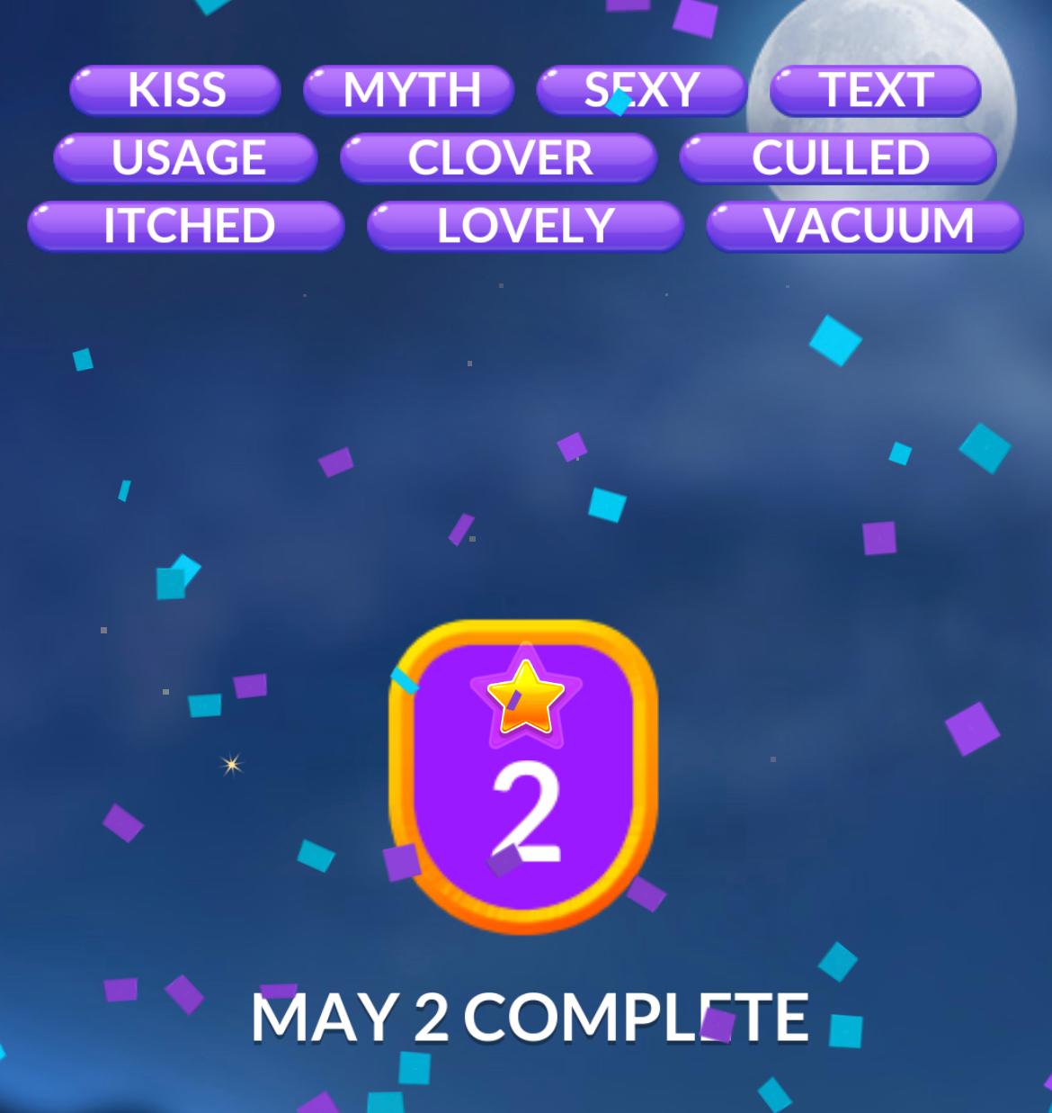 Word Stacks Daily Puzzle May 2 2024 Answers