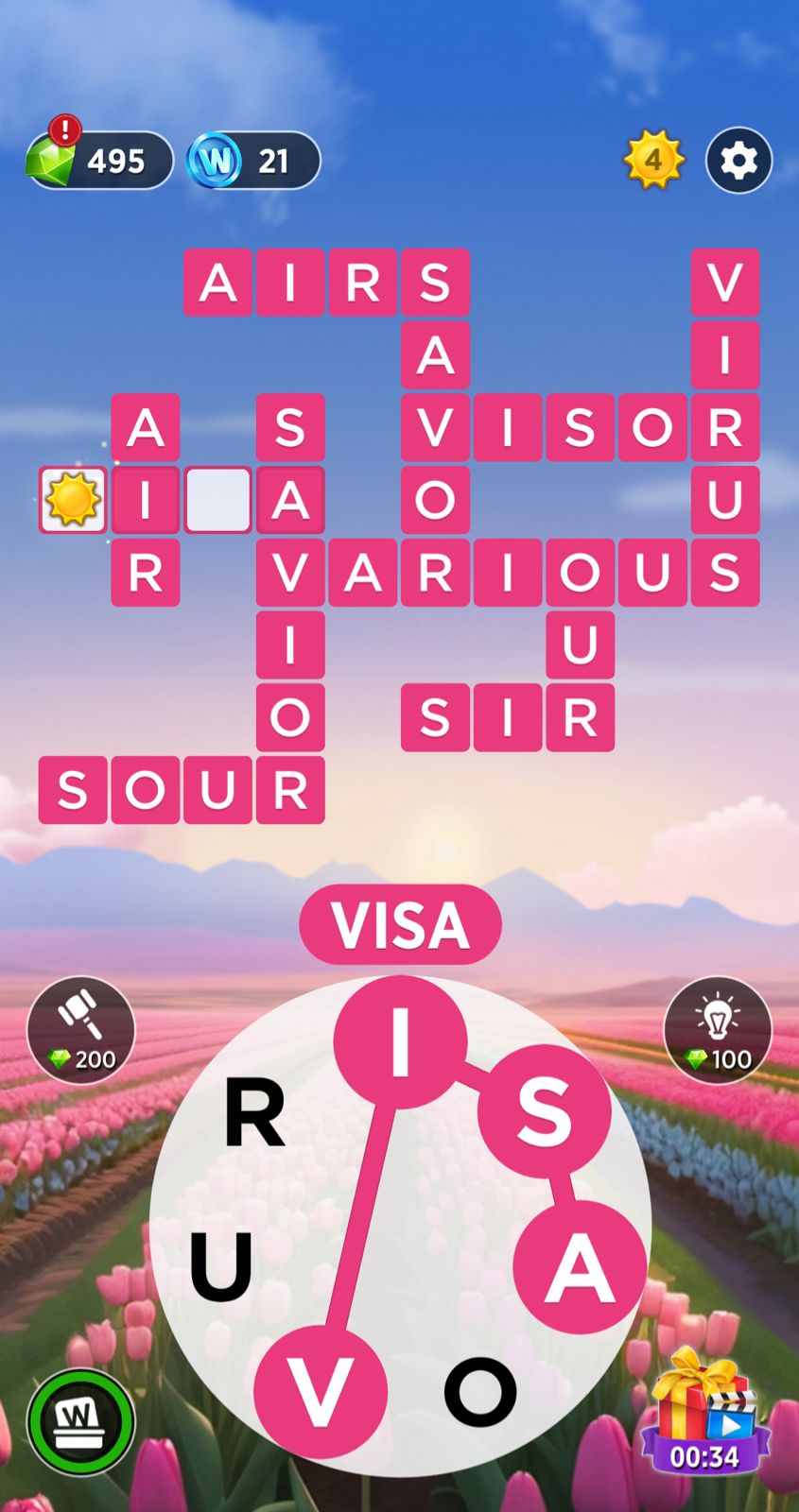 Words of Wonders (WOW) Daily Puzzle May 29 2024