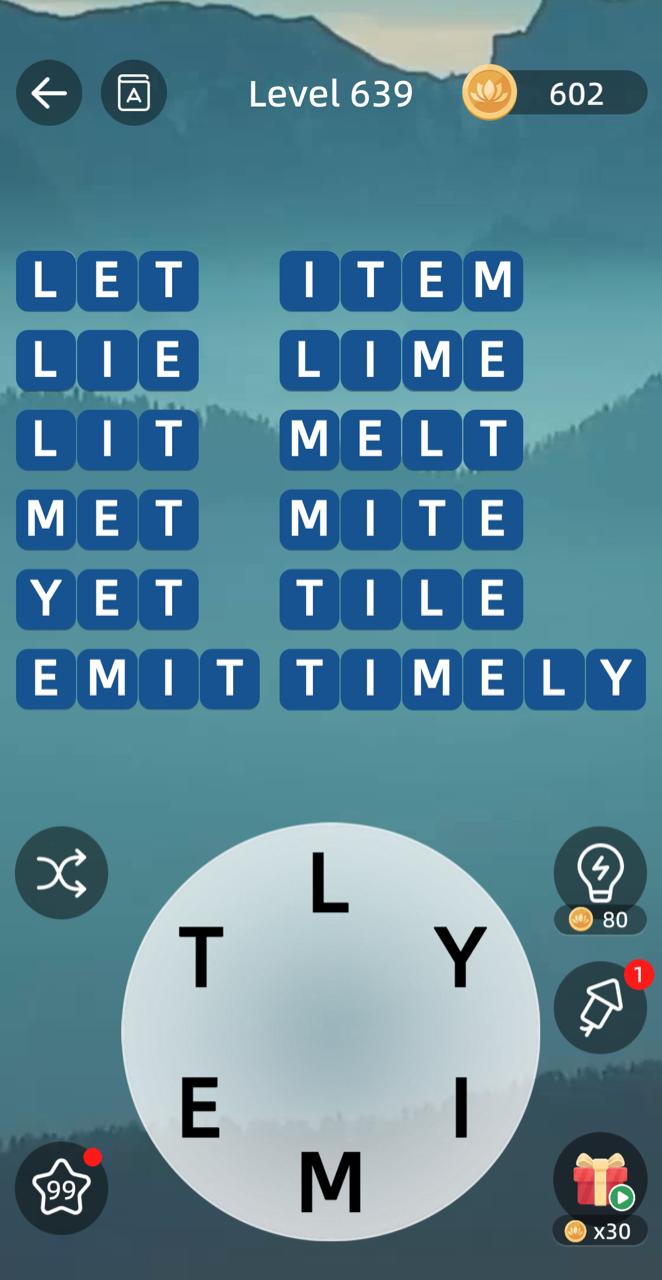 Zen Word Level 639