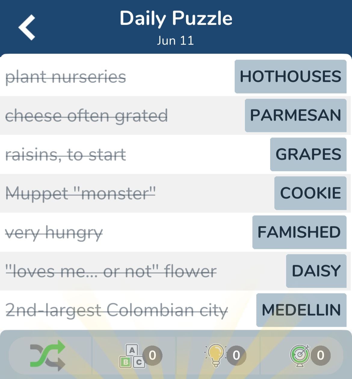 7 Little Words June 11 2024
