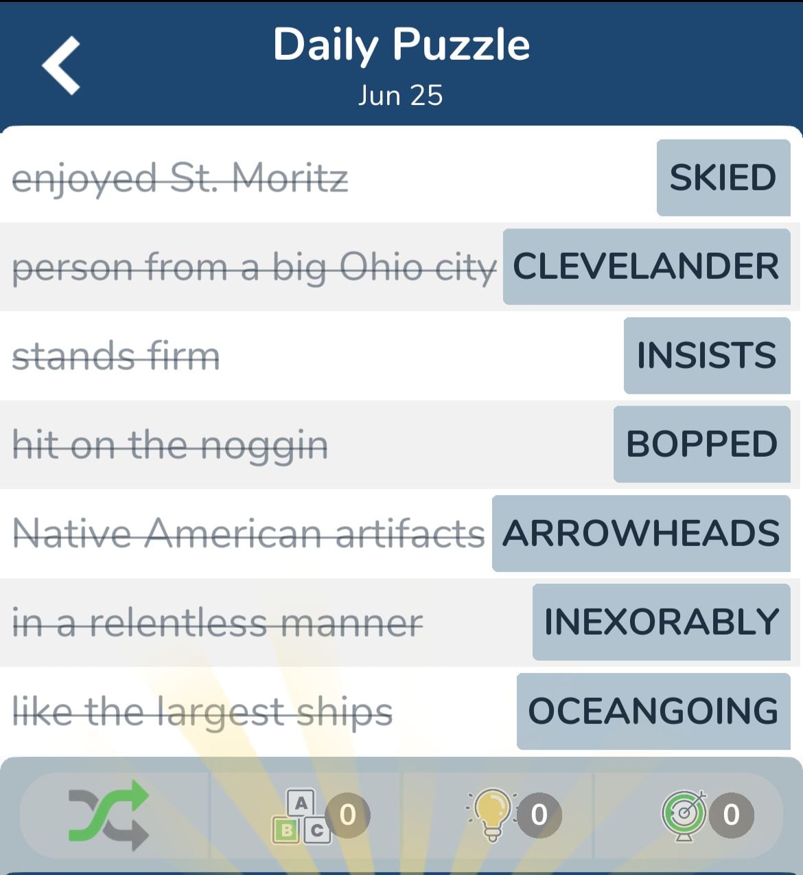 7 Little Words June 25 2024
