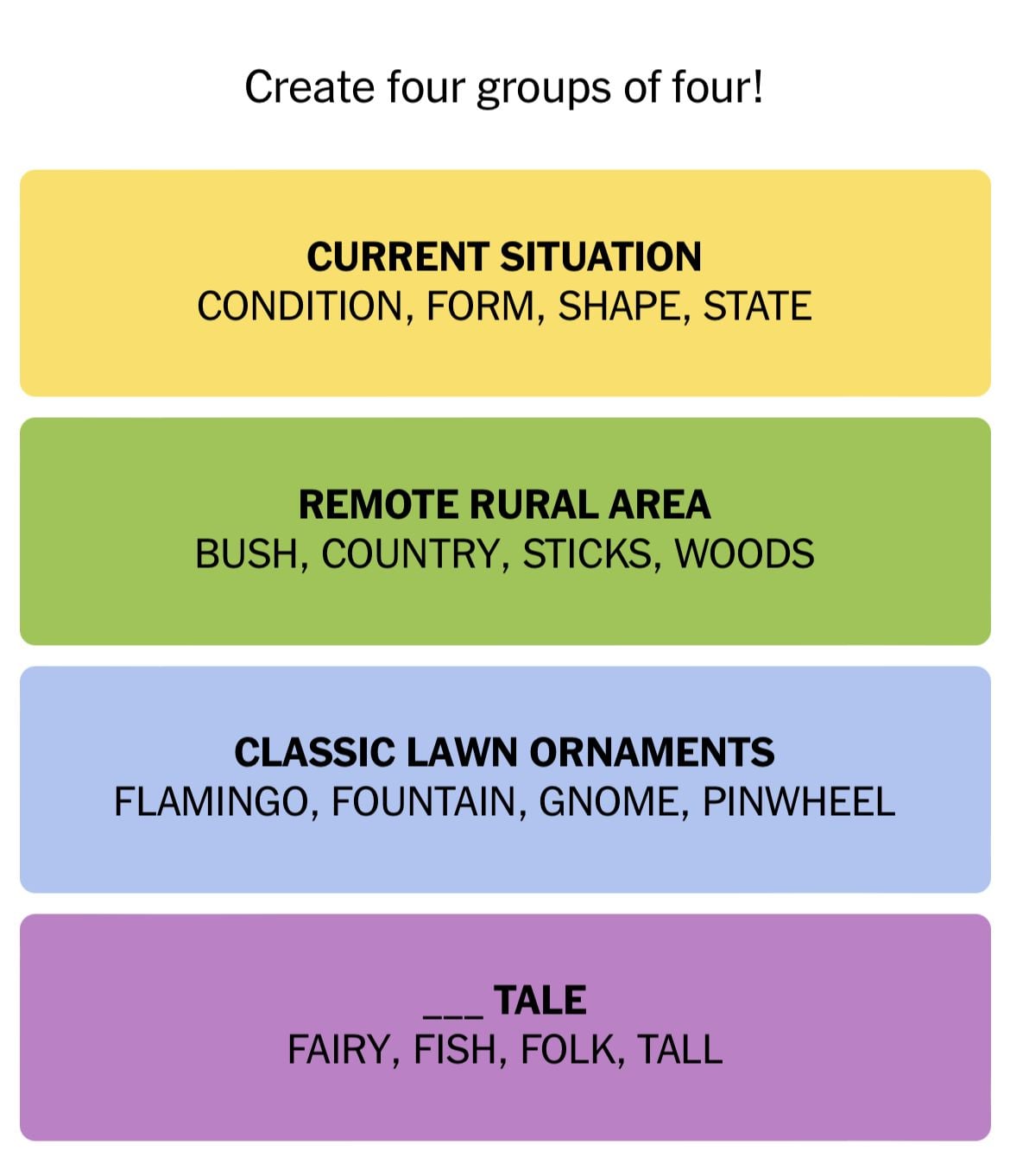 NYT Connections June 16 2024