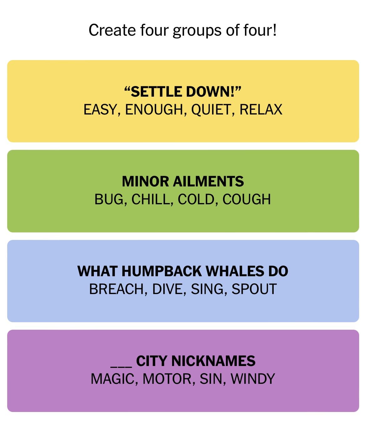 NYT Connections June 23 2024