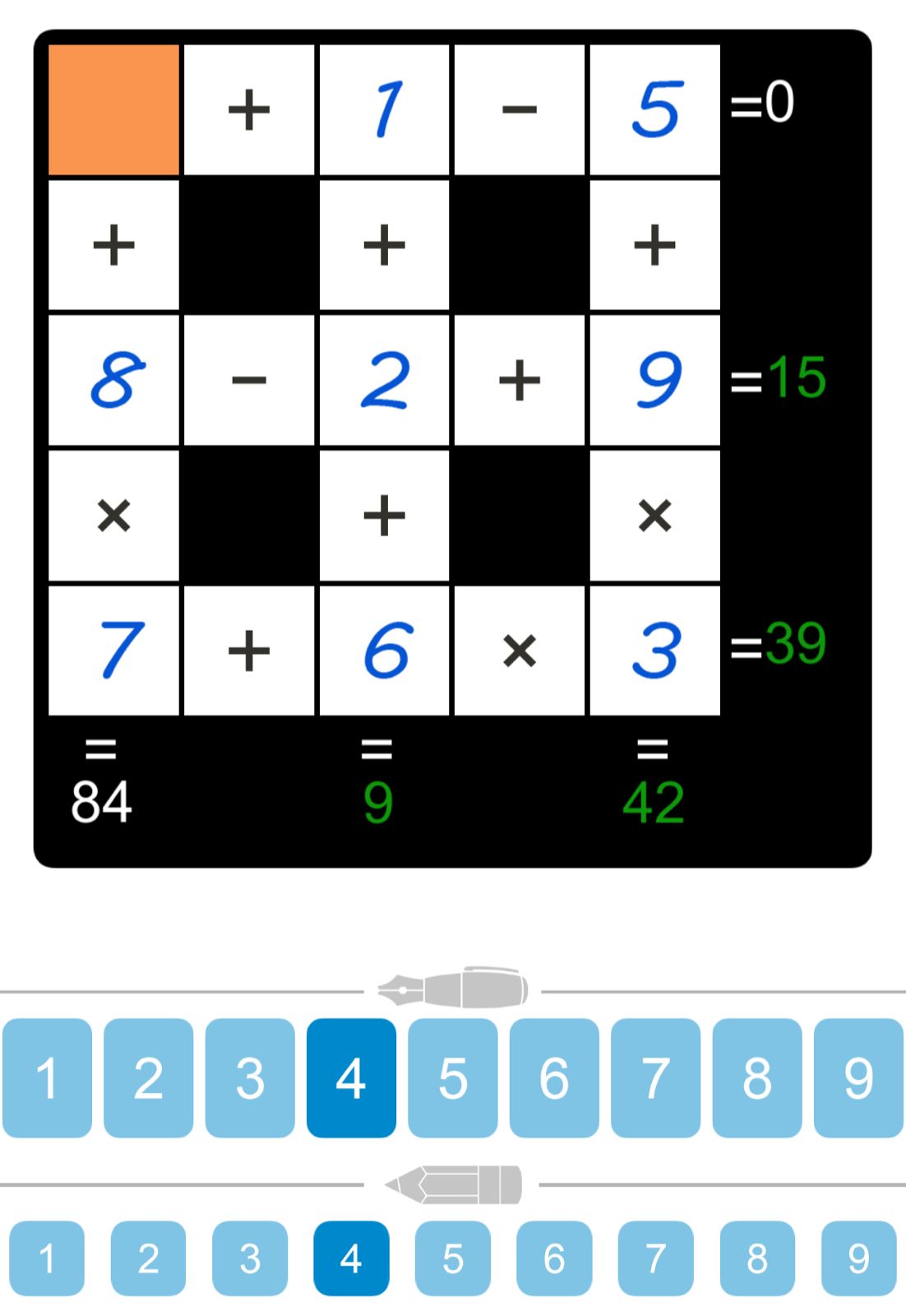 Puzzle Page Cross Sum June 7 2024