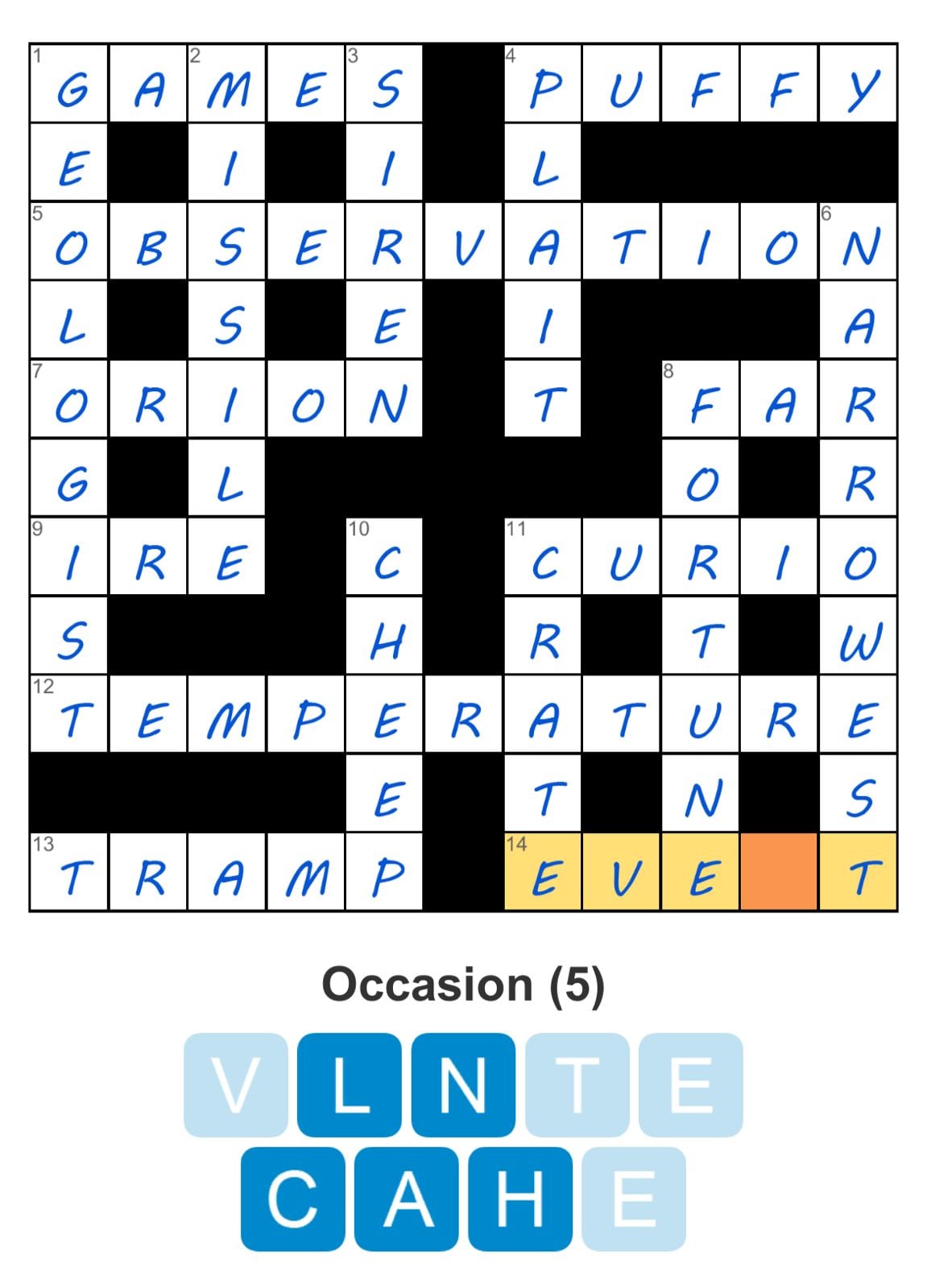 Puzzle Page Crossword June 26 2024