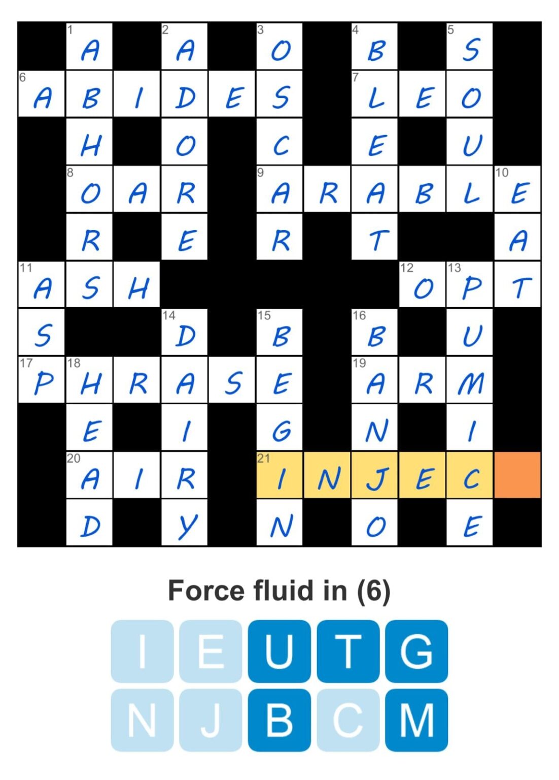 Puzzle Page Crossword June 6 2024 Answers