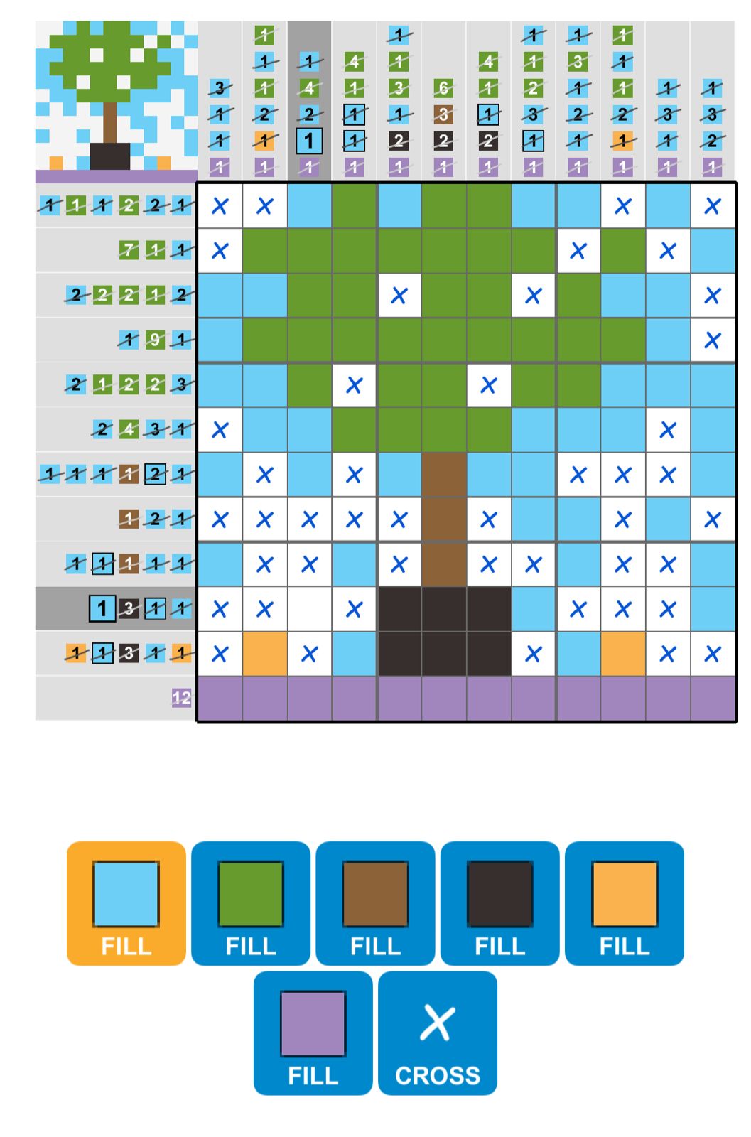 Puzzle Page Picture Cross June 29 2024
