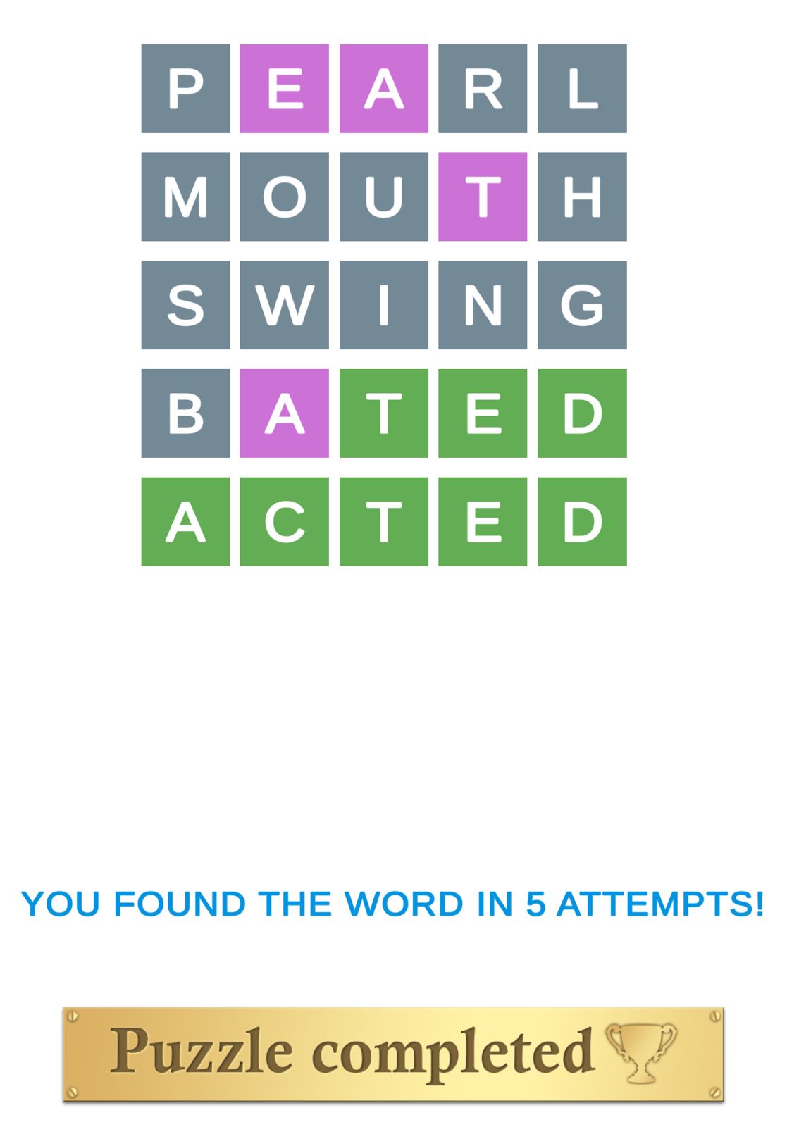 Puzzle Page Wordy July 1 2024
