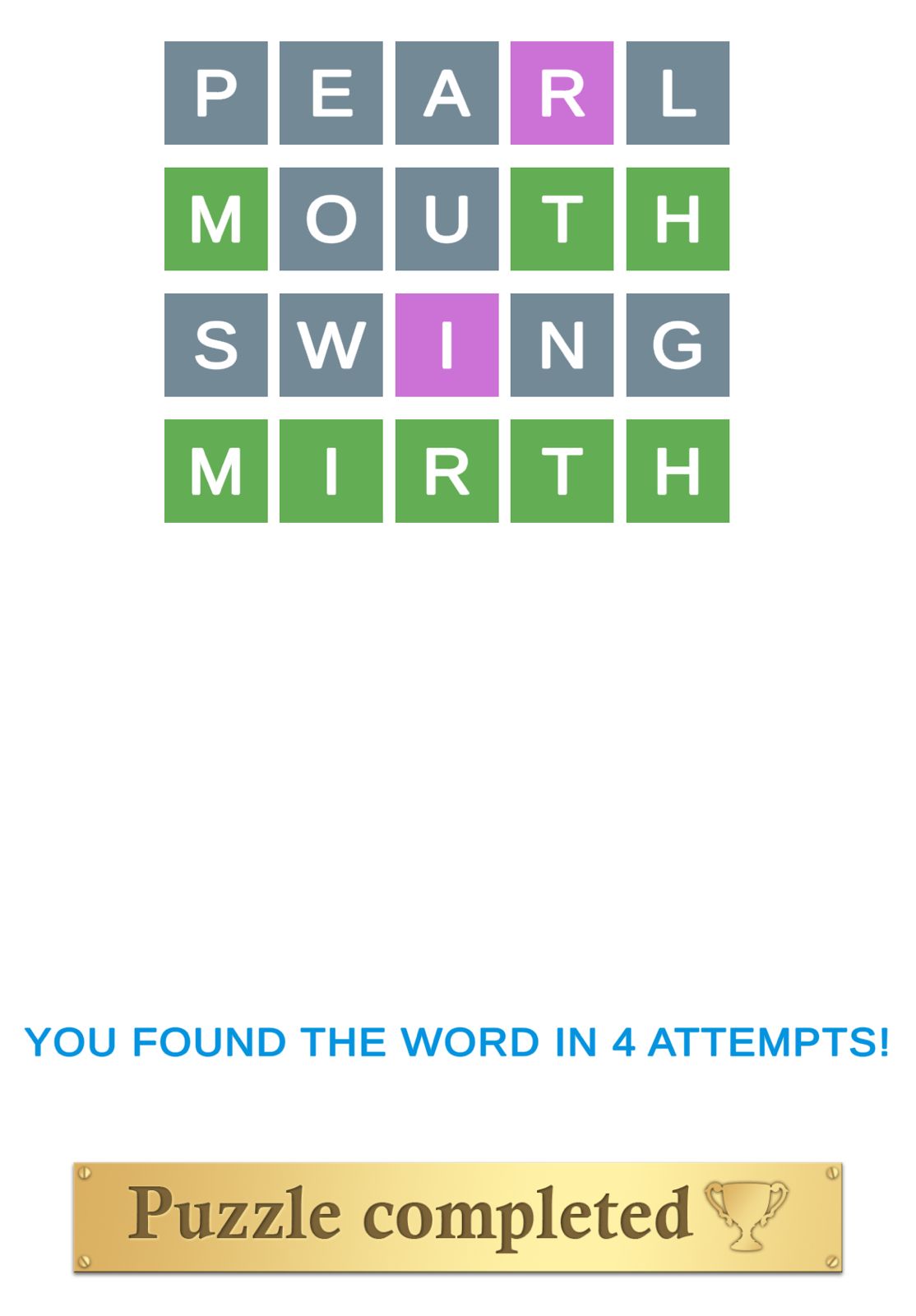 Puzzle Page Wordy June 21 2024