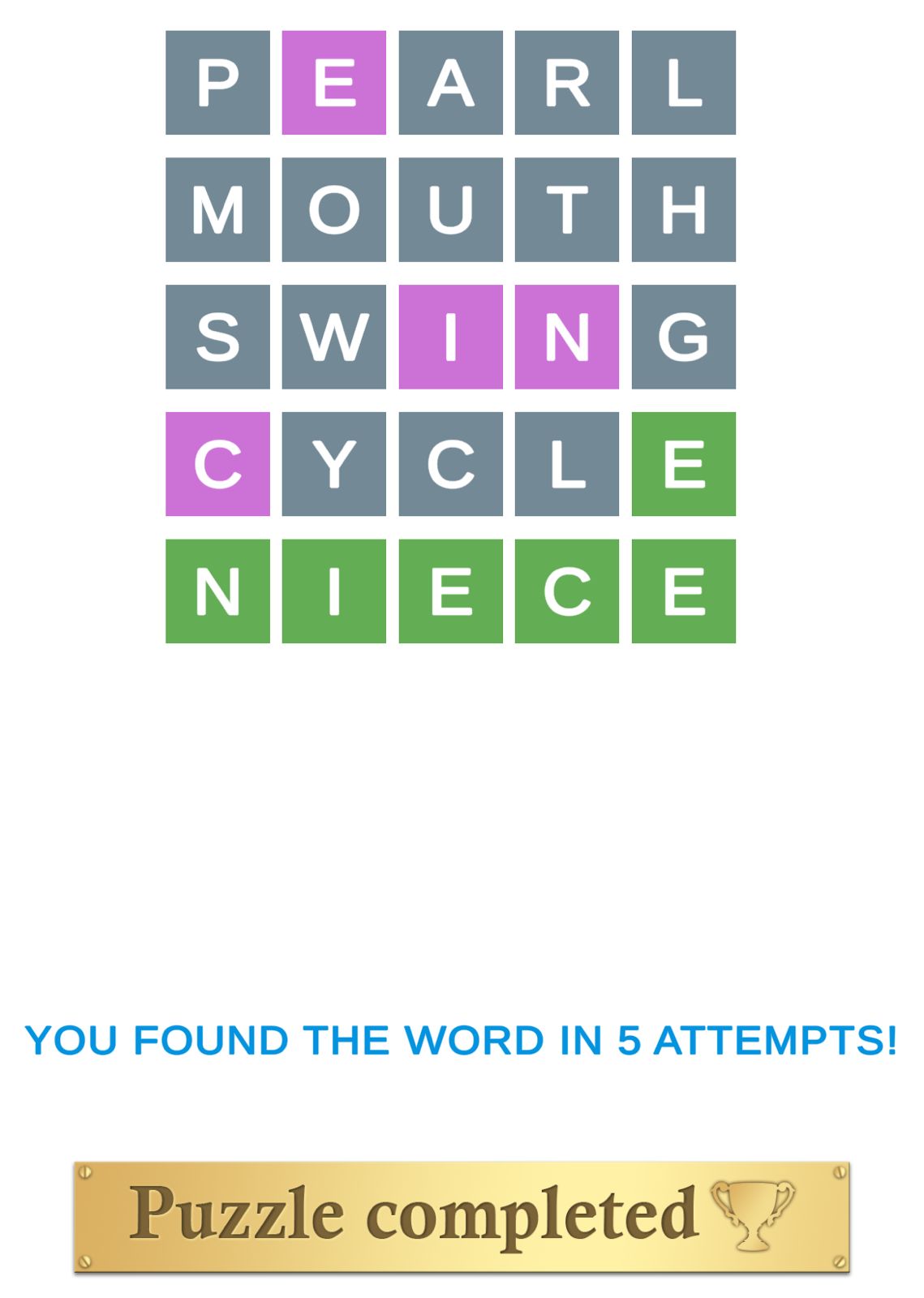 Puzzle Page Wordy June 4 2024