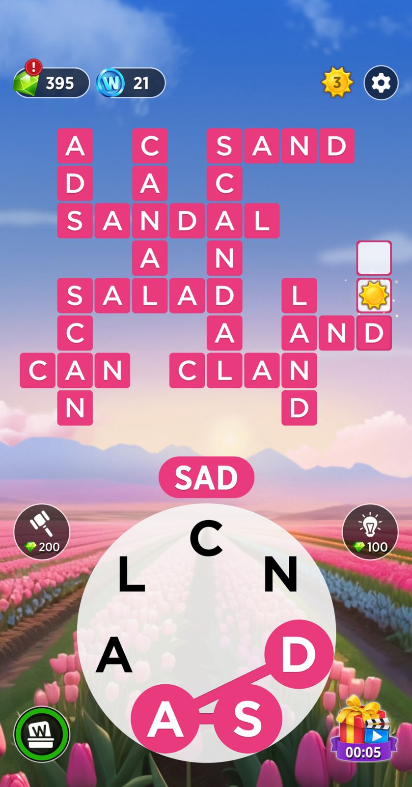 Words of Wonders (WOW) Daily Puzzle June 21 2024