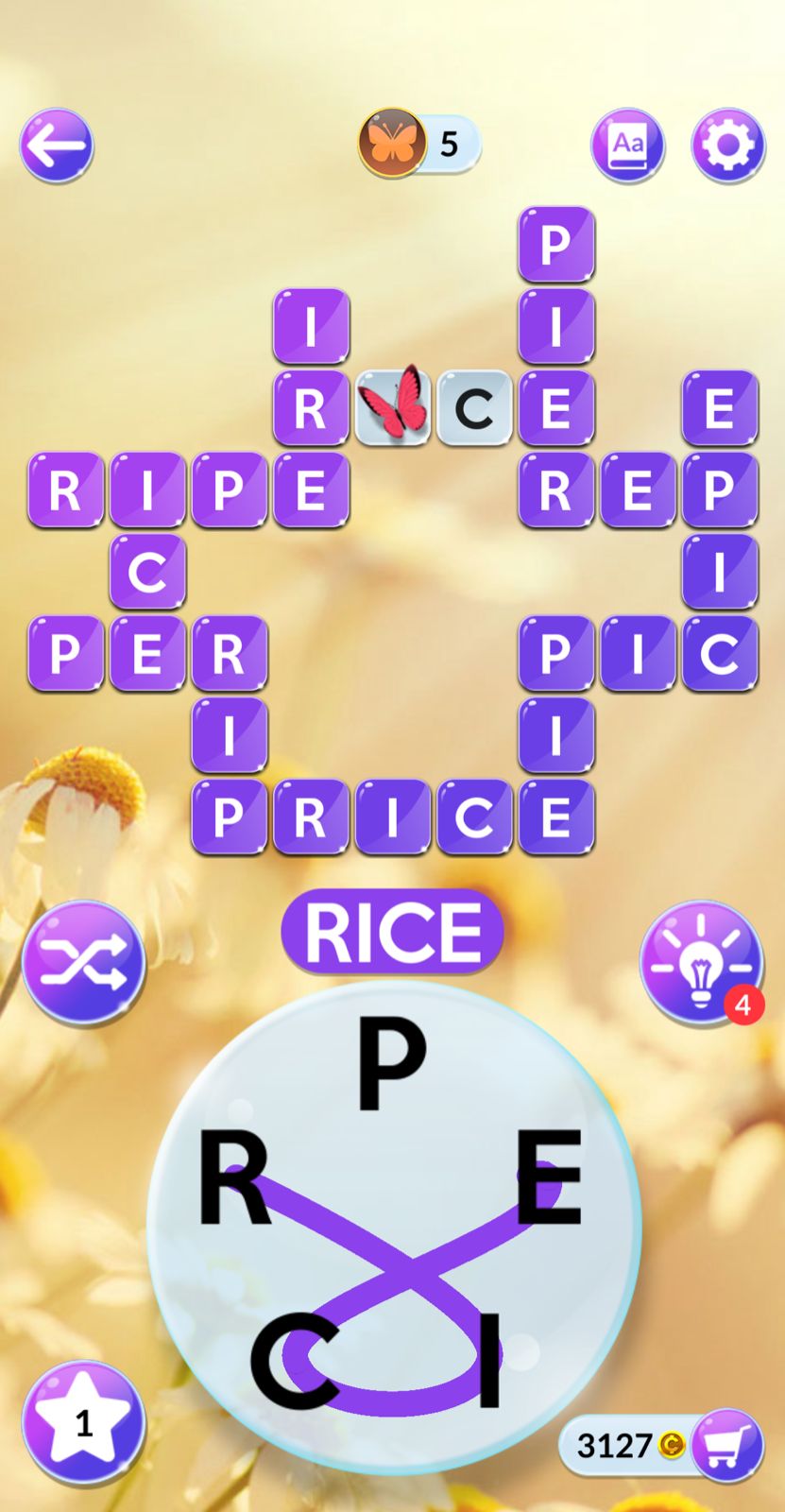Wordscapes In Bloom Daily July 1 2024