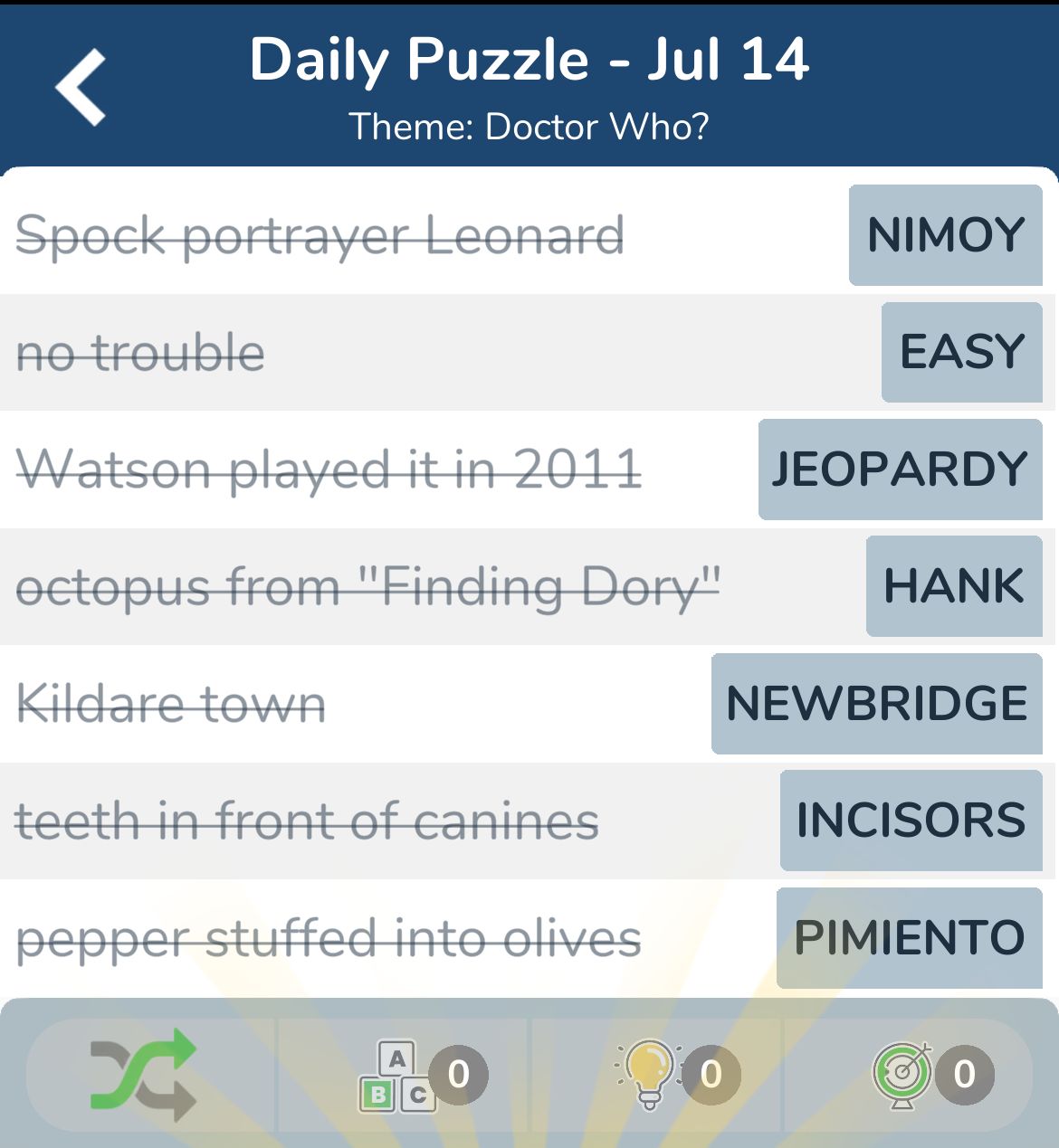 7 Little Words July 14 2024